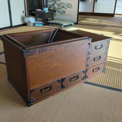 木製長火鉢　の画像