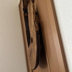 本革　ボディバッグ　メンズの画像