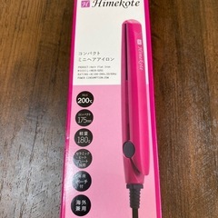 コンパクトミニアイロンの画像