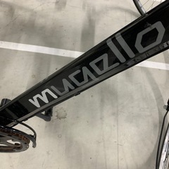 シティサイクル　黒色　27インチの画像