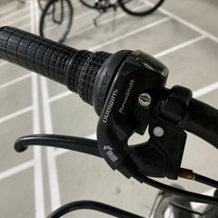 シティサイクル　黒色　27インチの画像