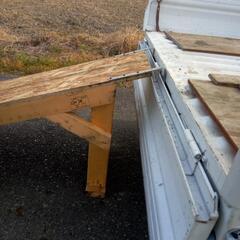 手作り木製ラダーの画像