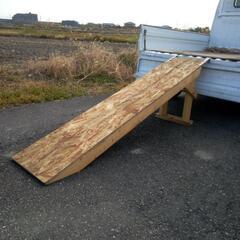 手作り木製ラダーの画像