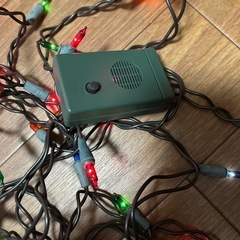 クリスマスツリー　電飾　ライトの画像