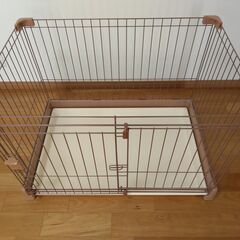 【商談中】ペットケージ　リッチェル　ペット用お掃除簡単サークル９０-６０の画像