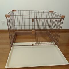 【商談中】ペットケージ　リッチェル　ペット用お掃除簡単サークル９０-６０の画像