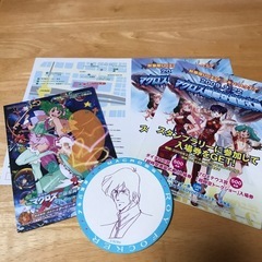 マクロススタンプラリーシートセット　コースター　劇場版マクロスF...