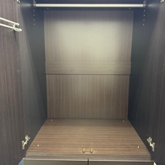 ニトリ　ブレザーワードローブ　アーデル2 上置きなしタイプの画像