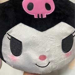 クロミちゃん ぬいぐるみ ポーチ クッション の画像