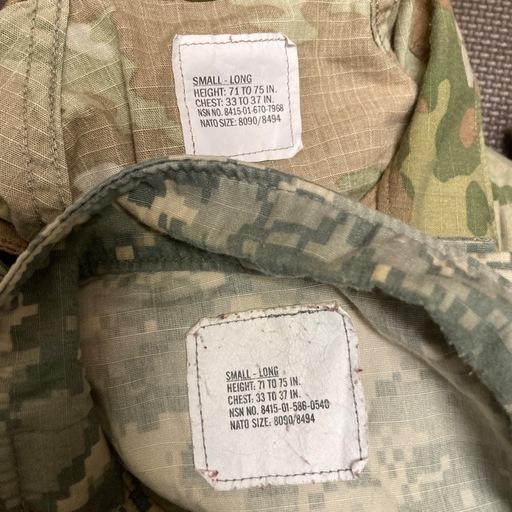 米軍　服　ECWCS メンズLサイズ　 まとめて　カモ　デジカモ　サバゲー　