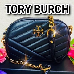 ラムスキン✨TORYBURCH✨トリーバーチ✨キラ✨シェブロン✨...