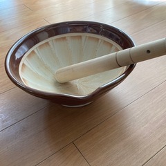 すりこぎとすり鉢