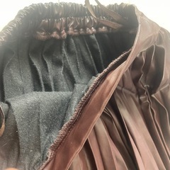 新品　ロングスカート　フェイクレザーの画像