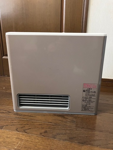 ガスファンヒーター　ノーリツ　都市ガス