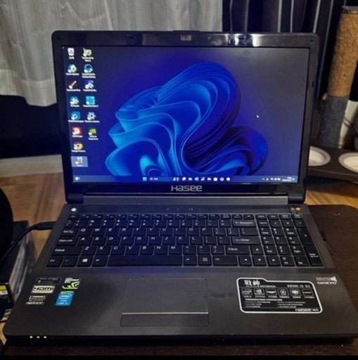 【決まりました】Hasee ゲーミングノートPC win11pro /  i5 /GTX 765 / 新品SSD\u0026メモリ交換済み