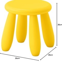 ＩＫＥＡ/イケア MAMMUT 子供用スツールの画像