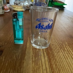 町中華　　昭和　アサヒビール　　小さいコップ
の画像