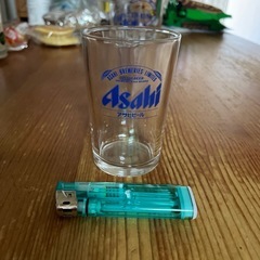 町中華　　昭和　アサヒビール　　小さいコップ
の画像
