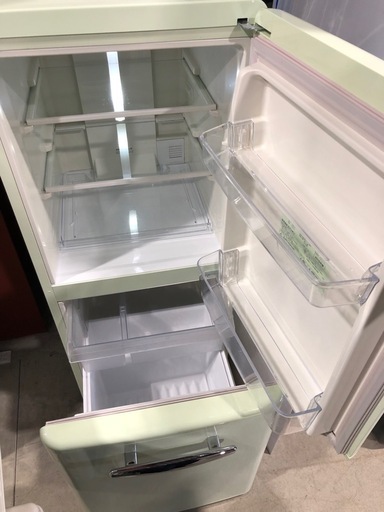 ノンフロン149L 2ドア　冷凍冷蔵庫ANG-RE151-A1 2018年製 OU120402