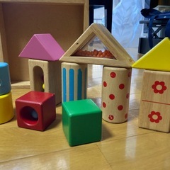 ミキハウス　積み木セットの画像