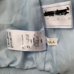 子供ブルゾン薄水色130〜140cmの画像