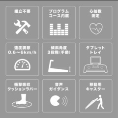 アルインコ　ウォーキングマシン　中古品の画像