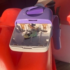 【値下げ】20L 石油 ポリタンク  トレーセット 電動ポンプ はジャンク　灯油タンク石油タンクの画像