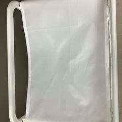 ☆値下げ☆I2412-091 IKEAアルゴート ランドリーバスケット 汚れあり 布取り外し可の画像