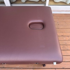 未使用品 エステサロン用ベッド 折りたたみ式の画像