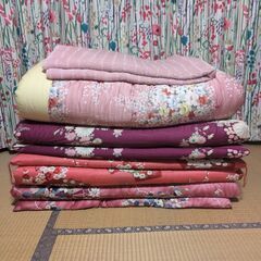 【無料】綿敷き布団　綿掛け布団　敷毛布　シングル