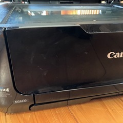 至急！今月廃棄予定！！Canon インクジェットプリンター複合機 PIXUS MG6230BK ブラックの画像