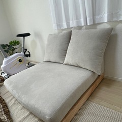 ☆人気　おしゃれなローソファー2セットの画像