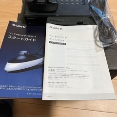 SONY ヘッドマウントディスプレイ　HMZ-T1の画像