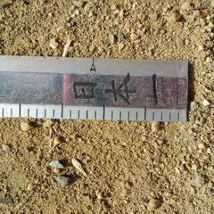 曲尺大差し金　日本一　鶴亀　２本　中古の画像