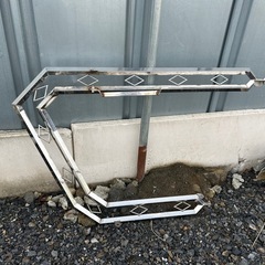 ミラーステー デコトラ コンボイミラー付きの画像