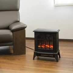 【ジャンク品】暖炉型ファンヒーターの画像