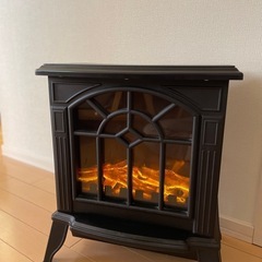 【ジャンク品】暖炉型ファンヒーターの画像