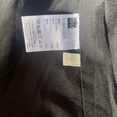 ＧＵ　中綿コート　メンズ　Ｓ　ネイビーの画像