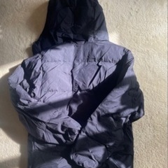 ＧＵ　中綿コート　メンズ　Ｓ　ネイビーの画像