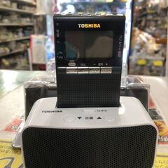東芝 ワイドFM/AMラジオ TY-SPR8 ステレオスピ－カー...
