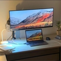 LG 34インチ　ワイドモニター