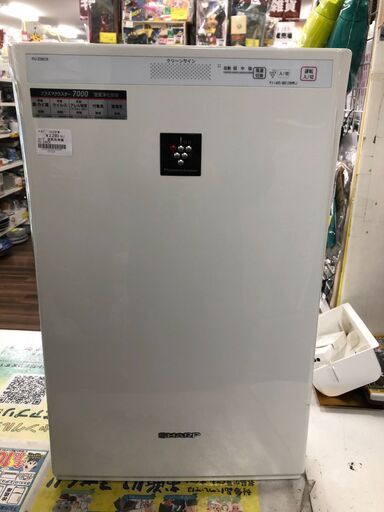 シャープ 空気清浄機 13畳まで ホワイト 高濃度プラズマクラスター7000搭載 FU-Z30CX 2011年製 SHARP 堺市 石津 ジャングルジャングル石津