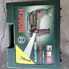 BOSCH 振動ドリルPSB700RE/N 使用数回
