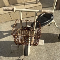 無印　三輪車　ホワイト　の画像