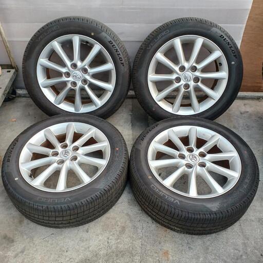 215/55R17インチ　アルミタイヤ4本セット　No.44