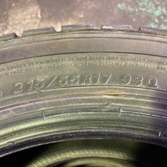 スタッドレス　215/55R17 4本の画像