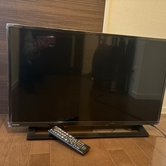 【ジャンク品】液晶割れ　東芝REGZA32型テレビ