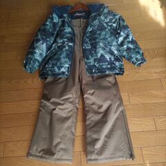 スノーウェア　上下　手袋＆ゴーグル付の画像