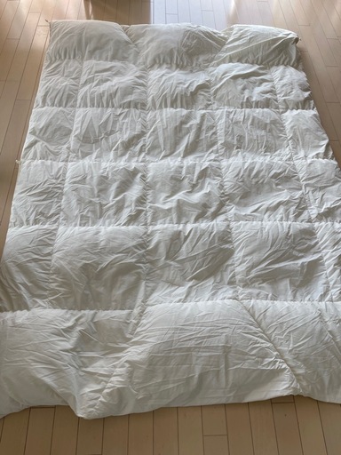 ニトリ羽毛掛け布団厚手