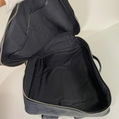 【1点限定】 新品 ビジネスレザーファクトリー ビジネスバックパック ネイビーの画像